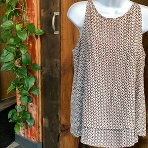 Zac & Rachel - Retro Circle Square Print - Small